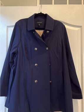 41 Hawthorn Double-Breasted Navy Peacoat for Spring/Summer
